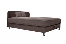 Miló Bútor Árkád klasszikus franciaágy, barna (140 cm) - smartbutor