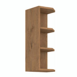 TEMPO KONDELA Felső polcos szekrény, lancelot tölgy, VEGA 30 G-72 ZAK - smartbutor