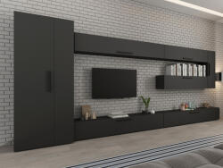 Mobiro Star Nappali Szekrénysor C14- Antracit Szürke színben