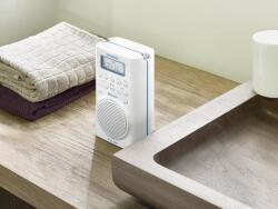 Sangean H-205D DAB+/FM-RDS vízálló fürdőszobai rádió (H-205BT) (H-205BT)