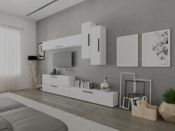 Mobiro Star Nappali Szekrénysor C77- Fehér színben - smartbutor