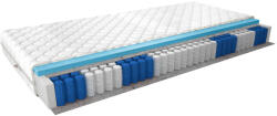 Eltap Pedro Táskarugós matrac 120x200 medicott ezüst, fehér - smartbutor