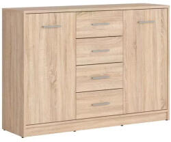 GERBOR Nepo 011 KOM2D4S komód sonoma