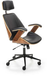 Halmar IGNAZIO forgófotel, dió/fekete - smartbutor