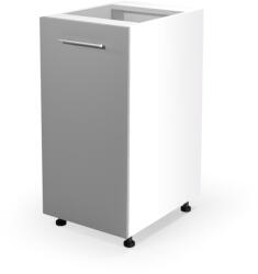 Halmar Vento d-40/82 alsó szekrény magasfényű szürke - smartbutor