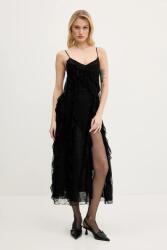 Miss Sixty rochie din amestec de matase PPYA-SUD24W_99X (6S1DJ24100)