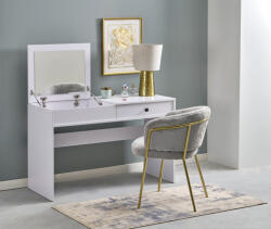 Halmar MEGAN íróasztal, szín: fehér - smartbutor