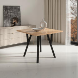 ADRK RODOS 84 asztal, Craft Gold, Fekete - smartbutor