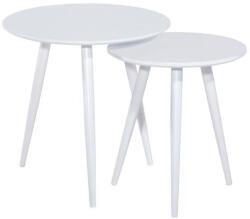 WIPMEB CLEO dohányzóasztal fehér - smartbutor