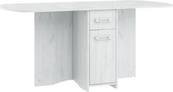 WIPMEB EXPERT X összecsukható konyhai asztal CRAFT fehér színben - smartbutor