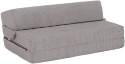 TEMPO KONDELA Összecsukható matrac/fotel, 2v1, szürke, VEDIS - smartbutor