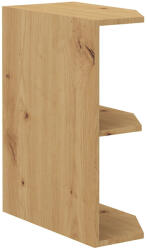 TEMPO KONDELA Alsó polcos szekrény, artisan tölgy, LULA 30 D ZAK BB - smartbutor