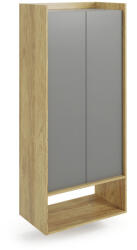 Halmar MOBIUS 2D szín: hikora tölgy/szürke - smartbutor