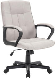 TEMPO KONDELA Irodai szék, világosszürke/fekete, LANDIS - smartbutor