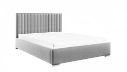 Miló Bútor St4 ágyrácsos ágy, világosszürke (200 cm) - smartbutor