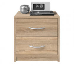 Ateir PEPE II éjjeliszekrény sonoma színben - smartbutor