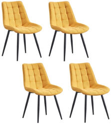 Fortrade Margarita szék (sárga) - smartbutor