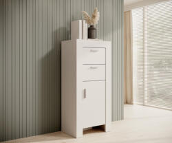 ADRK Komód 2SZ1D CESIRO, Fehér, Fehér - smartbutor