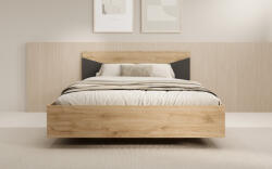 ADRK ATSON 160 ágy, Tölgy, Tölgy - smartbutor