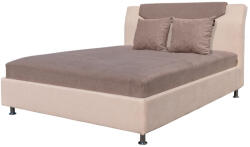 Miló Bútor Ardo klasszikus franciaágy, v. barna-bézs (160 cm) - smartbutor