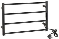 Bemeta Törölközőtartó 56x37 cm rozsdamentes acél/fekete 704151080 (BD0073)