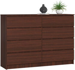 AKORD CLP K140 Komód 8 Fiókos Wenge Laminált