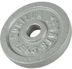 Gorilla Sports Öntöttvas teherlemez ezüst 2, 5 kg (100538-00002-0007) - kokiskashop Súlytárcsa