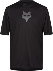 Fox RANGER SS JERSEY FOX HEAD Negru, Gri închis L (33409-001)
