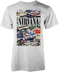 Nirvana Cassettes White L Ing (NIRVTS10MW03)