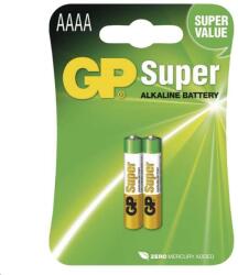 GP Batteries 1.5V Super alkáli 25A ceruza (AAAA) elem (2db/blister) (B1306) (B1306) (B1306)