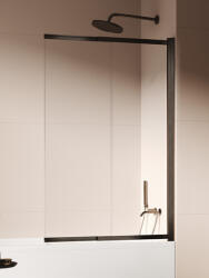 New Trendy Sensi zuhanyparaván 100 cm kétrészes csiszolt/átlátszó üveg P-0265 (P0265)