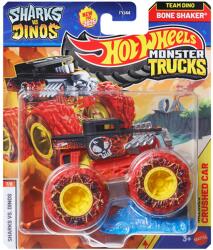 Mattel Hot Wheels Monster Trucks: Bone Shaker fekete kisautó 1/64 - Mattel (FYJ44/JCD91)