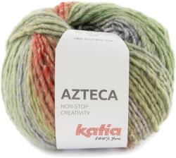 Katia Azteca 7881 Light Green/Light Violet Kötőfonal (7881)