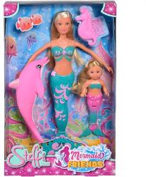Simba Toys Steffi Love: Sellő baba Évivel és delfinnel - Simba Toys (105733336)