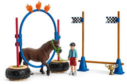Schleich Cursa de agilitate Schleich pentru ponei (102642482) Figurina