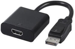  DisplayPort (apa) - HDMI (anya) átalakító - egyszerű és megbízható megoldás monitorok, projektorok és TV-k csatlakoztatásához, éles kép- és hangátvitellel