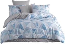 Atisat Ágyneműhuzat garnitúra, 100% pamut renforce, egyszemélyes, 3 részes, Trieste