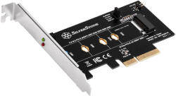 SilverStone SST-ECM21-E M. 2 adapterkártya, PCIe 4.0, 1x M-Key - alacsony profil (SST-ECM21-E)