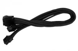 SilverStone 8-Pin EPS - 4+4-Pin ATX/EPS hosszabbító - 300mm fekete