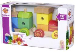 Simba Toys Húzható színes favonat építőelemekkel - Eichhorn (100003453) - innotechshop