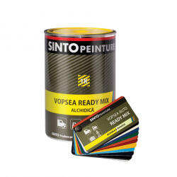 SINTO Vopsea Ready Mix 1K Alchidica Alb Polar 101 (Ral 9010) 1L Sinto