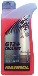 MANNOL 4212-1 - G12+ Coolant fagyálló, készre kevert, piros, 1kg. -30°C