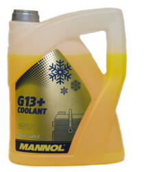 MANNOL 4213-5 - G13+ -30° Coolant sárga készre kevert fagyálló, 5 lit