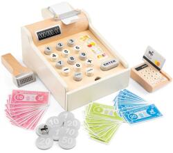 New Classic Toys Fa gyerek pénztárgép kiegészítőkkel (CLAS_10651)