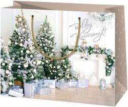 Cardex Boldog Karácsonyt közepes méretű ajándéktáska 18x23x10cm-es (44509)