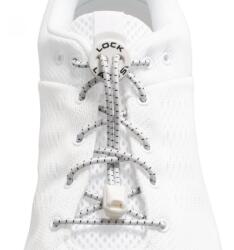 LOCK LACES cipőfűző, fehér