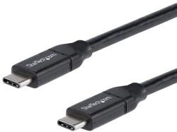 StarTech USB2C5C2 m USB-C Apa - Apa Kábel - 2 m, Fekete