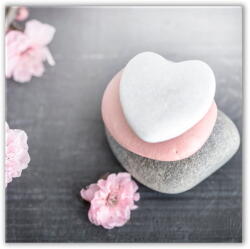 Styler Снимка Glasspik Сърцевиден камък, 30 x 30 cm Spa & Zen - Styler (GL-01512)