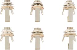 Fender 1/4" 2-Conductor Guitar Output Jack 6-pack (0021956649)