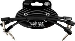 Ernie Ball Flex 3 Pack 15, 24 cm Ъглов - Ъглов Пач кабел (P378837)
